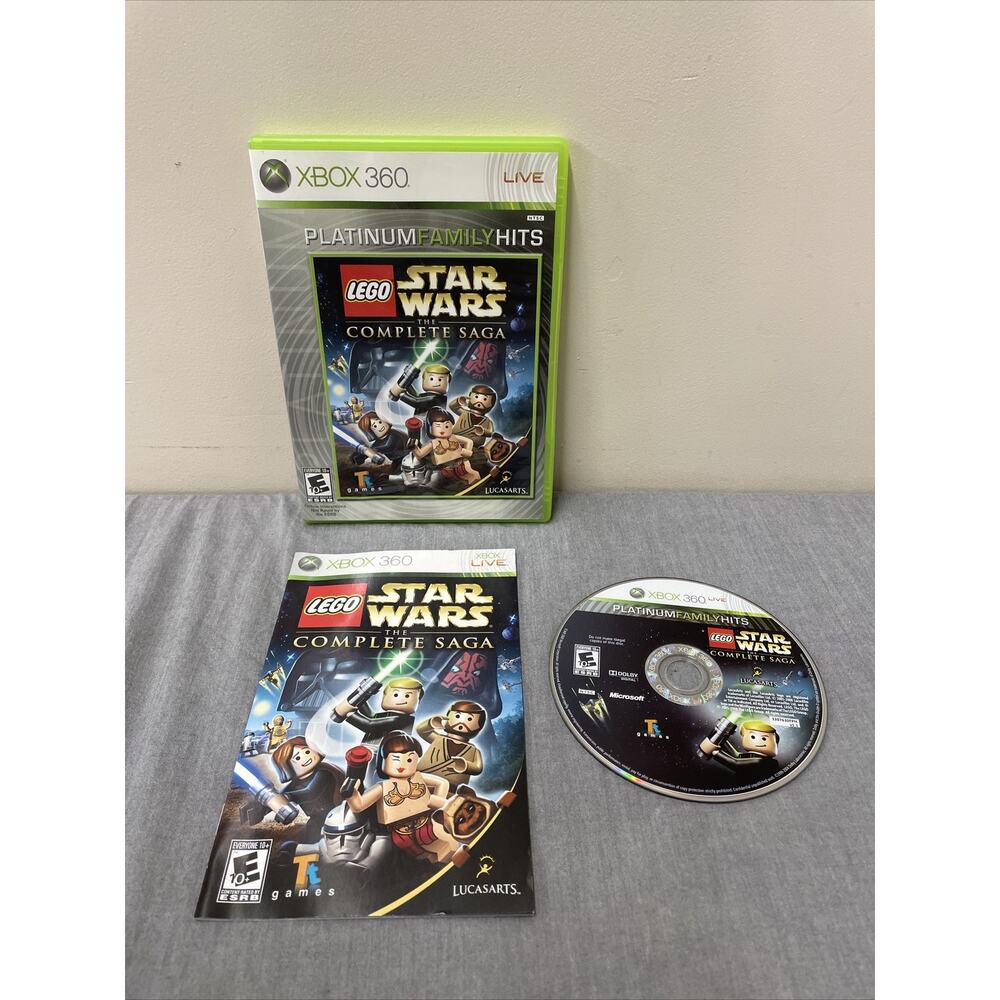 LEGO Star Wars: The Complete Saga PH Microsoft Xbox 360 Game Compete FS Charity